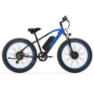 Bicicleta Electrica LANKELEISI MG740 Plus, dual motor 2x1000W