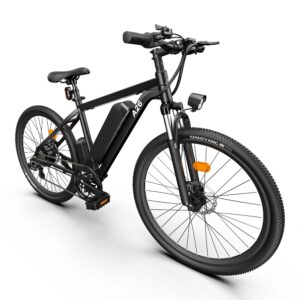 Bicicleta Electrica ADO A26+, Negru, Motor 500W