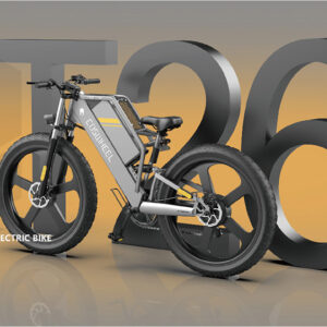 Bicicleta Electrica COSWHEEL T26, baterie 48V/20Ah, Motor 1000W, autonomie 140 km