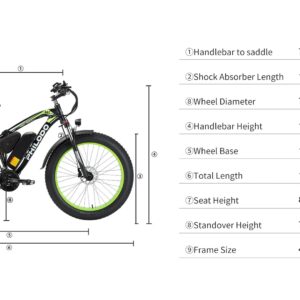 Bicicleta Electrica PHILODO H7 Pro, 1000W