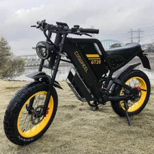 Bicicleta Electrica COSWHEEL GT20, Motor 1000W, Baterie 48V/25Ah, 140 km autonomie maxima