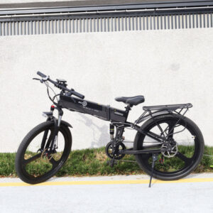 Bicicleta Electrica Pliabila Bezior X500 PRO Jante Alu, Motor 500W, Baterie 48V / 10.4Ah, autonomie 100 km, max 35 km/h