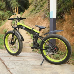 Bicicleta Electrica Pliabila Bezior X1500, Motor 1500W, Baterie 48V / 12.8Ah, autonomie 100 km, max 40 km/h