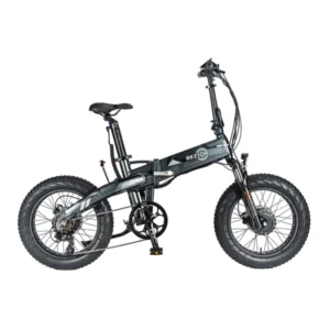 Bicicleta Electrica Pliabila Bezior XF005, Baterie Duala 36V/16Ah + 36V/6.4Ah, Motor dual 2x500W, 25 km/h, autonomie cu asistenta 80 km