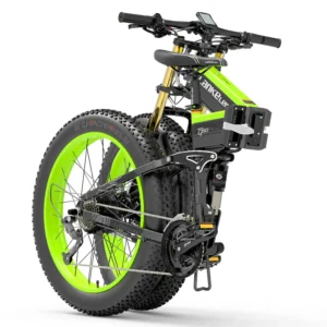 Bicicleta Electrica Pliabila Lankeleisi XT750 PLUS, Motor 1000W, baterie 48V / 17.5Ah, 45 km/h, autonomie maxima 120 Km