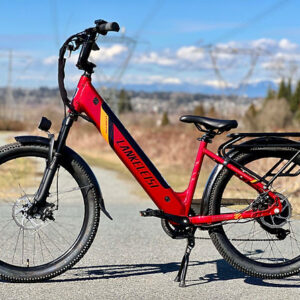 Bicicleta Electrica LANKELEISI ES 500 PRO, Motor 500W, baterie 48V/14.5Ah, autonomie maxima 130 km, 35 km/h